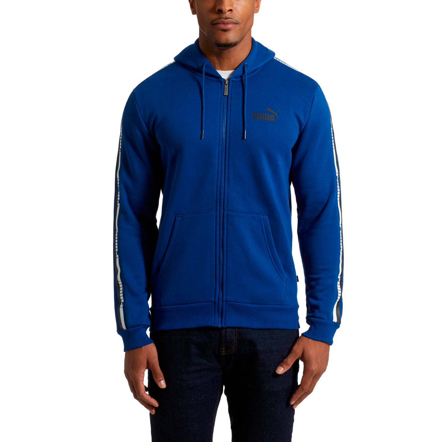 [852417-27] Mens Puma Tape Fullzip Hoody