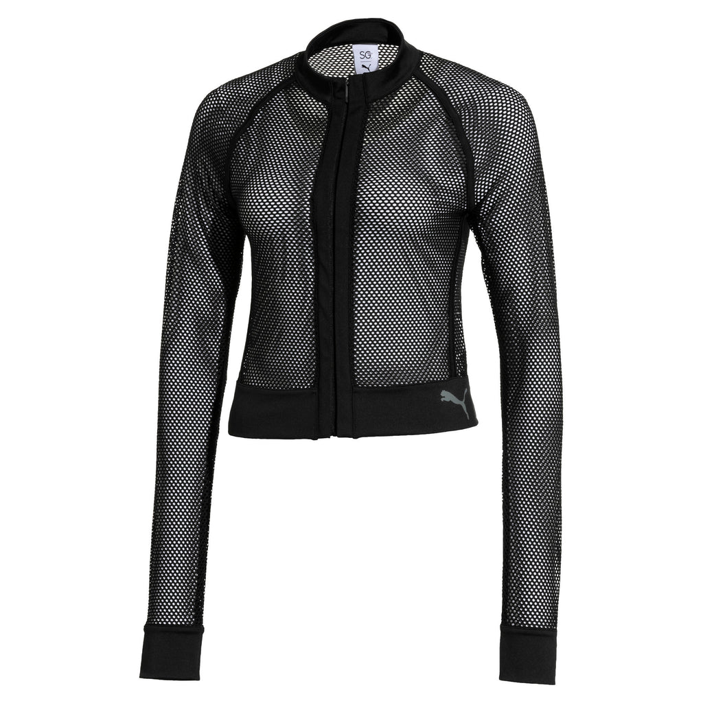 [517906-01] Womens Puma Selena Gomez SG Mesh Jacket