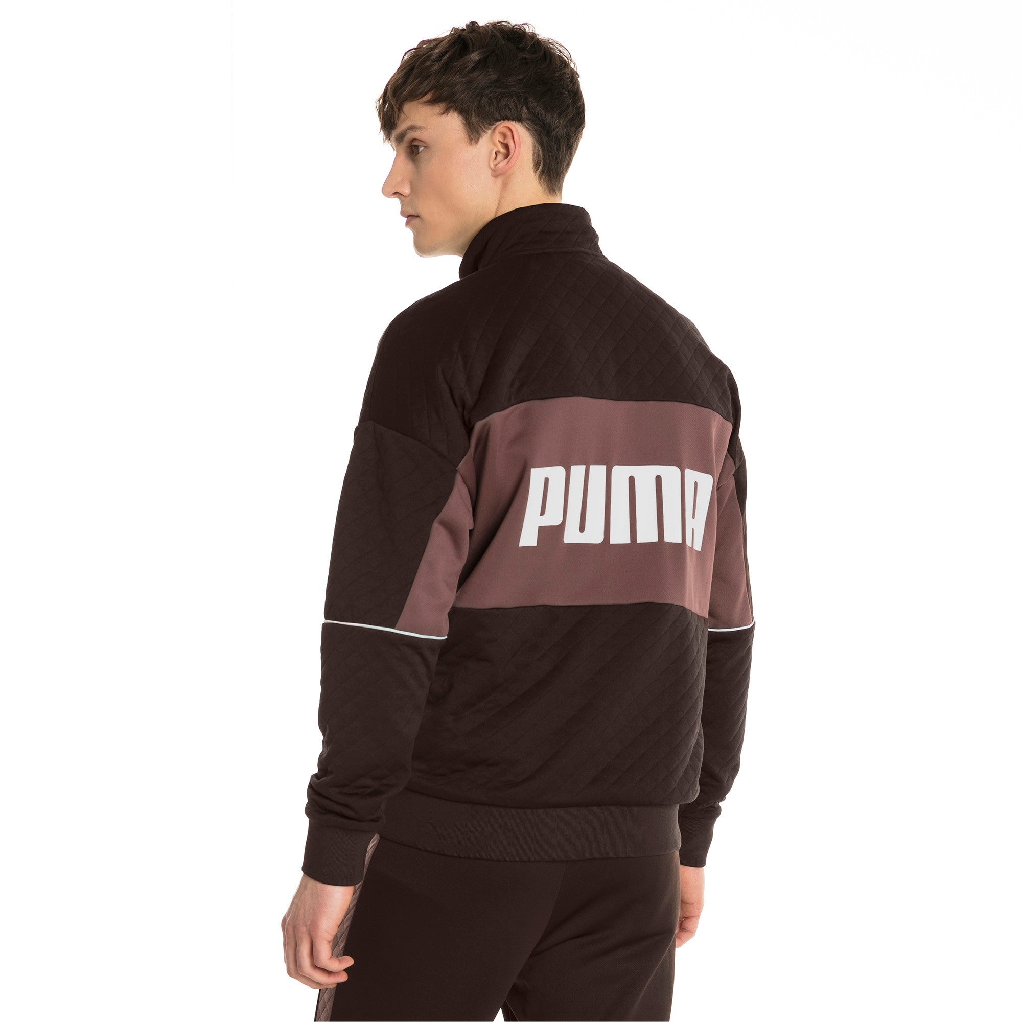 [576383-20] Mens Puma Retro Quilted Jacket