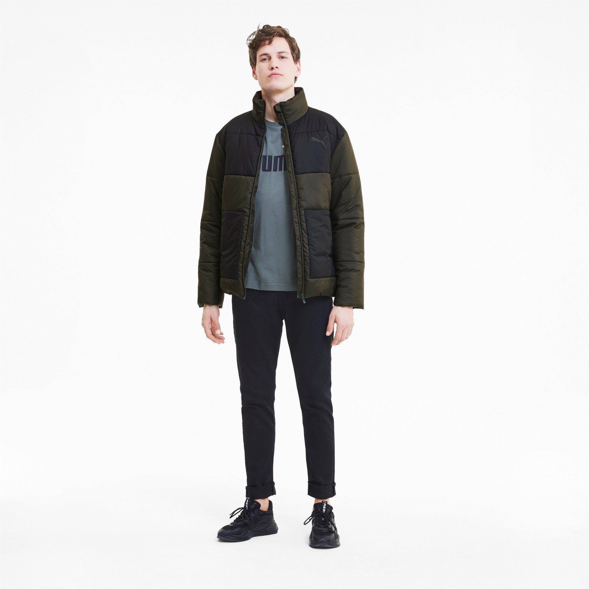 [582129-70] Mens Puma Essential+ Padded Jacket