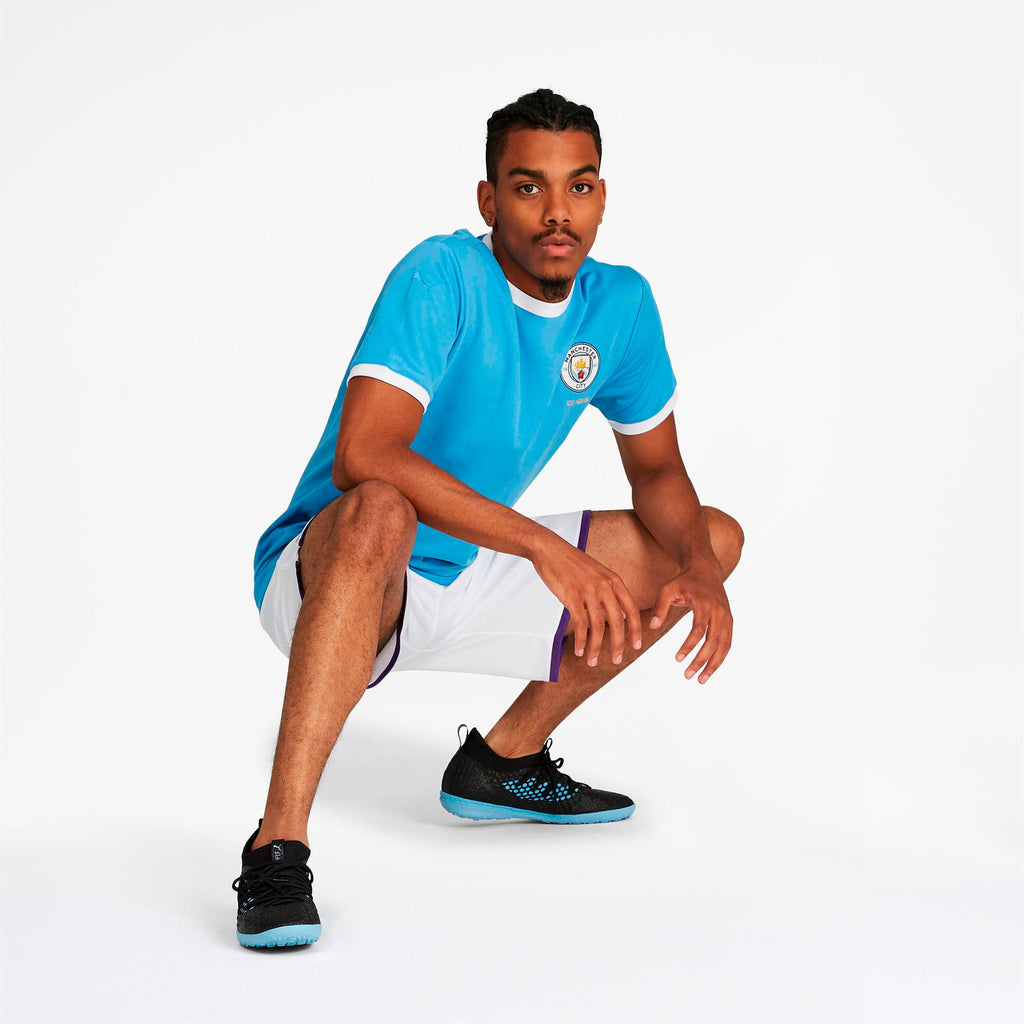 [756422-01] Mens Puma MCFC MANCHESTER CITY 125TH ANNIVERSARY SHIRT REPLICA