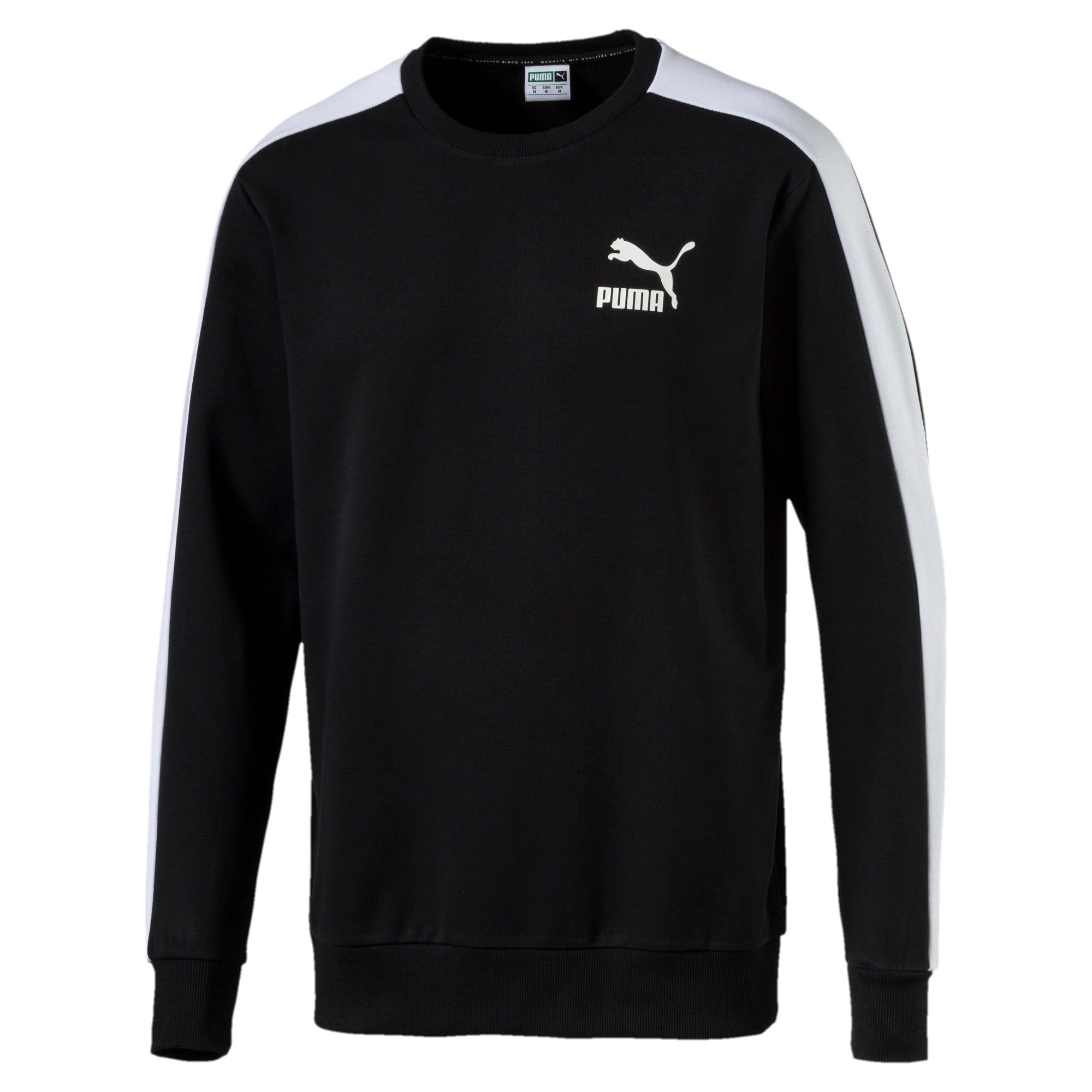 [576334-01] Mens Puma CLASSICS T7 LOGO CREW TR