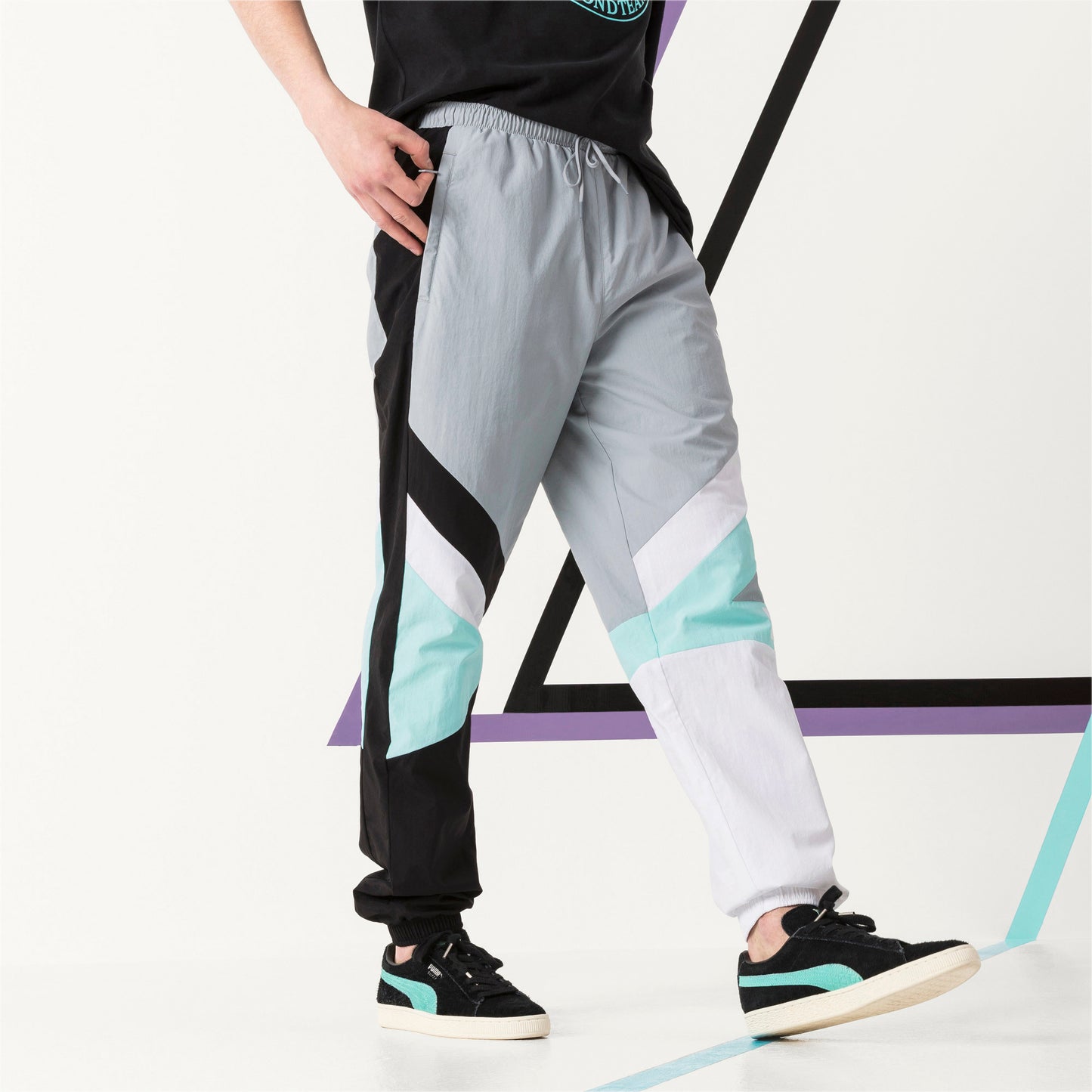 [575354-01] Mens Puma X Diamond Track Pants