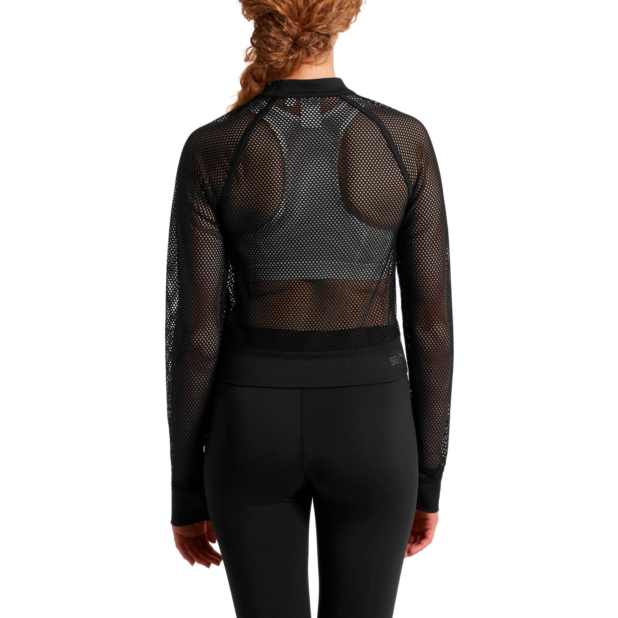 [517906-01] Womens Puma Selena Gomez SG Mesh Jacket