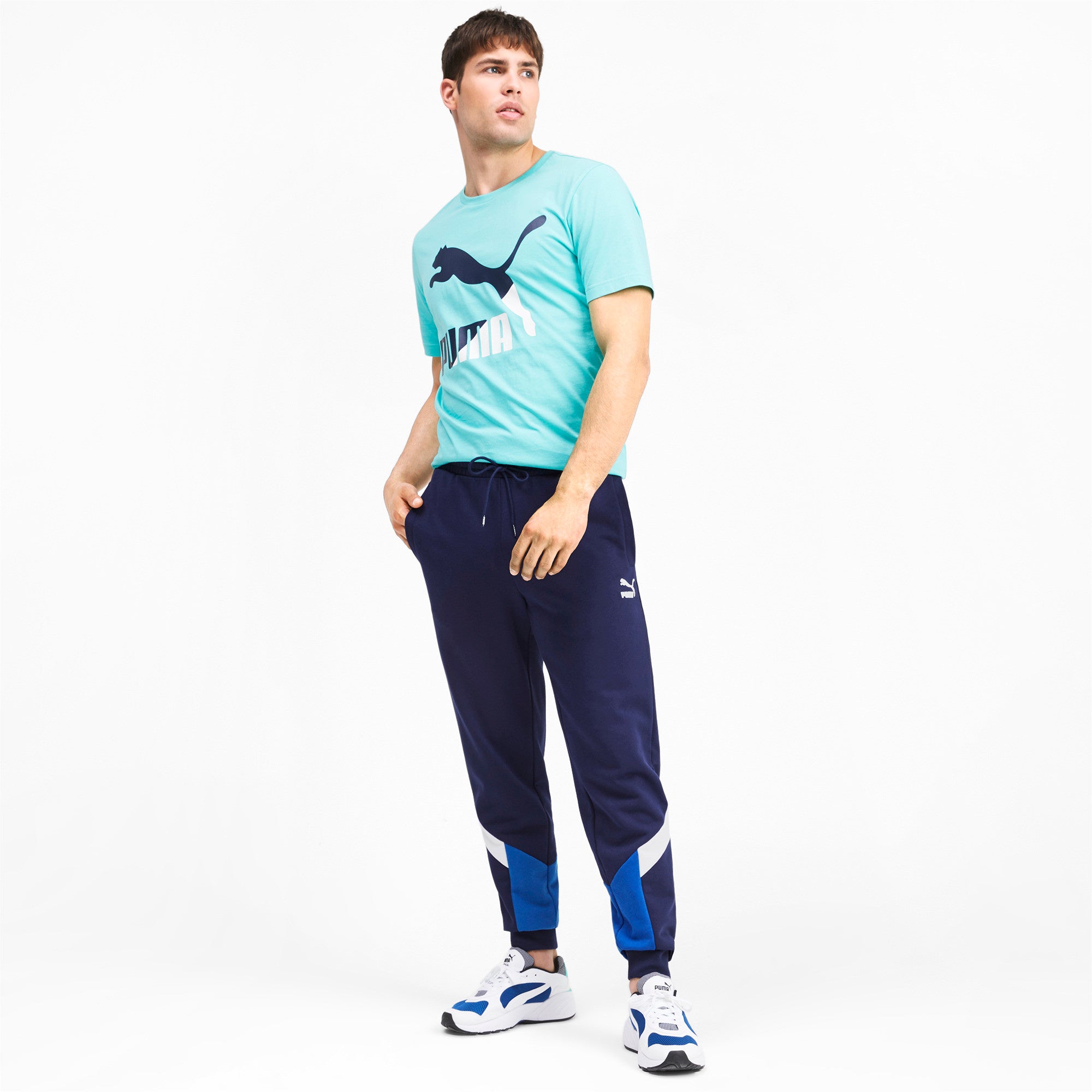 [595743-06] Mens Puma Iconic MCS Track Pant Cuff FT