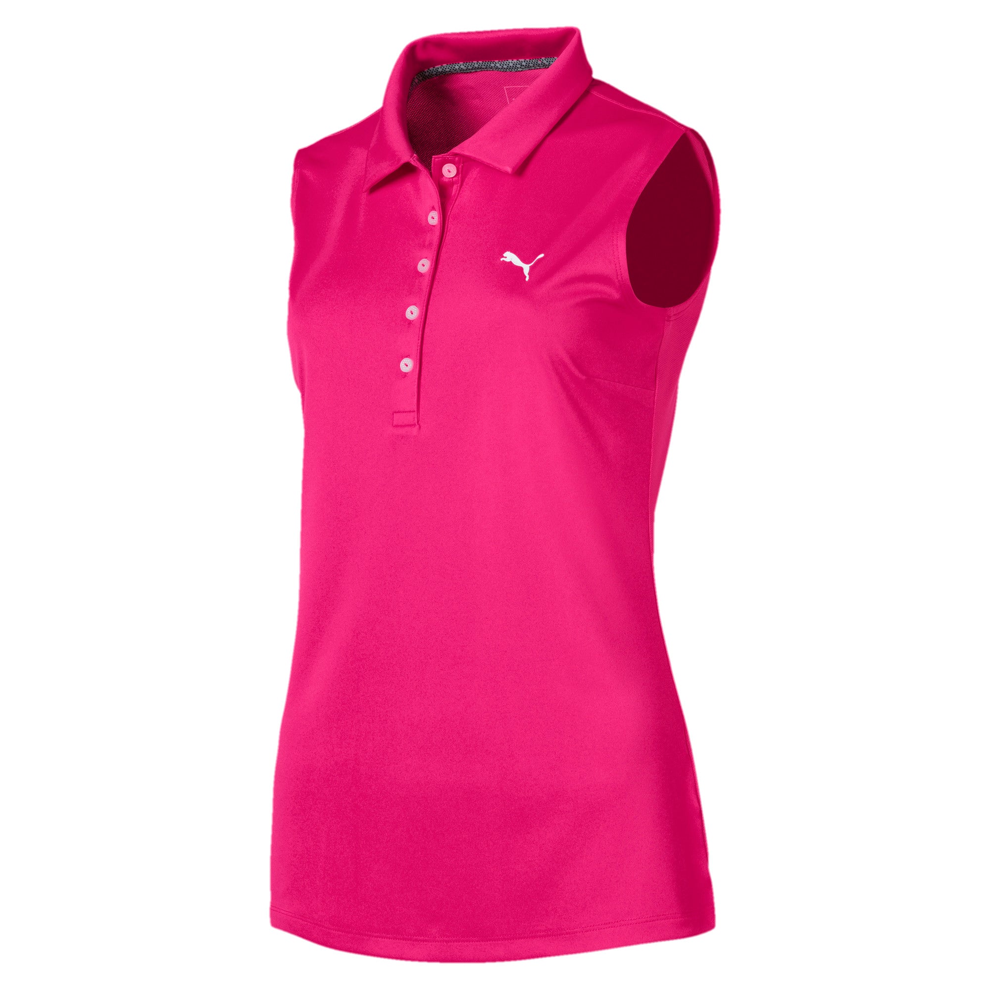 [574773-16] Womens Puma Pounce Sleeveless Polo