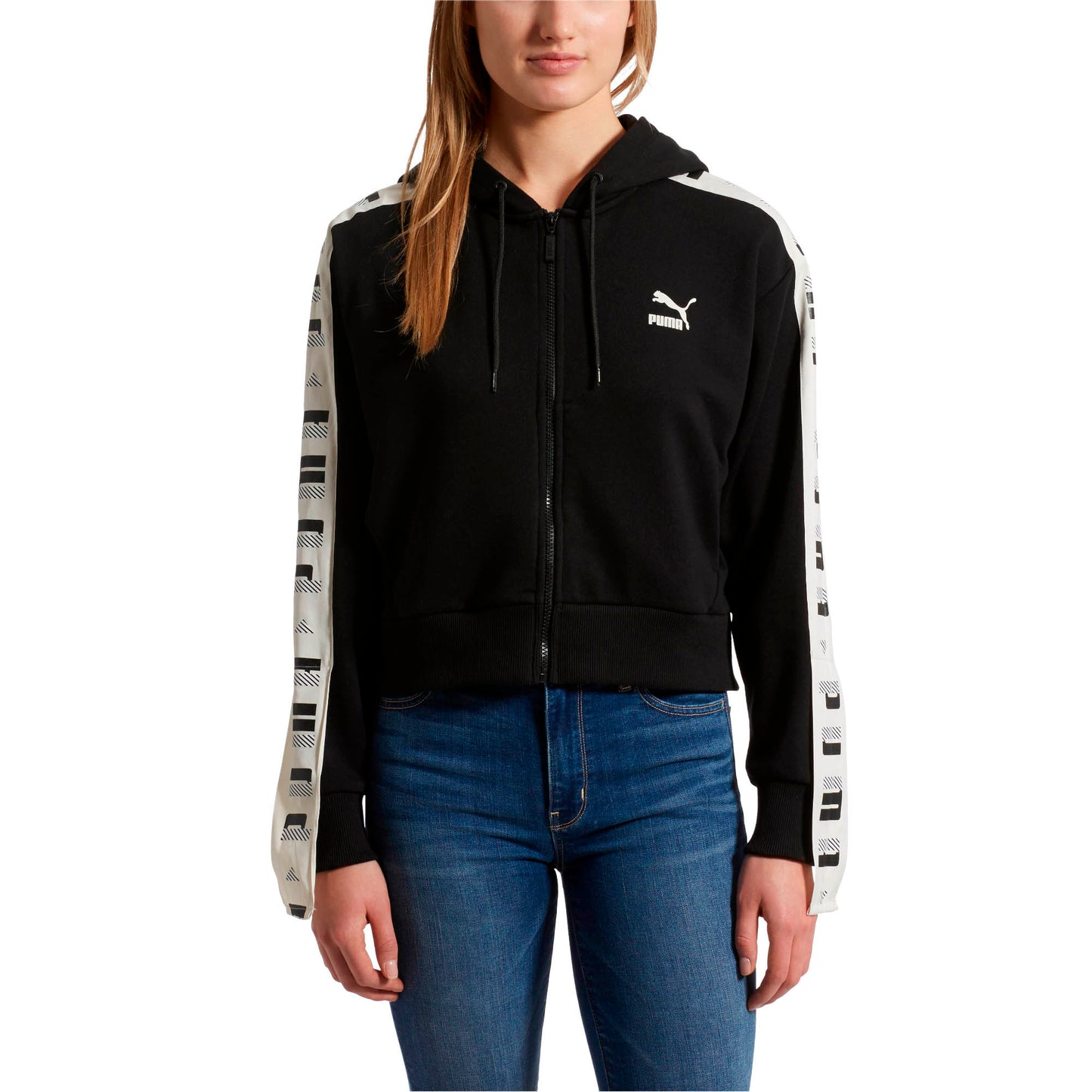 [578594-01] Womens Puma Revolt Full Zip Hoody Terry