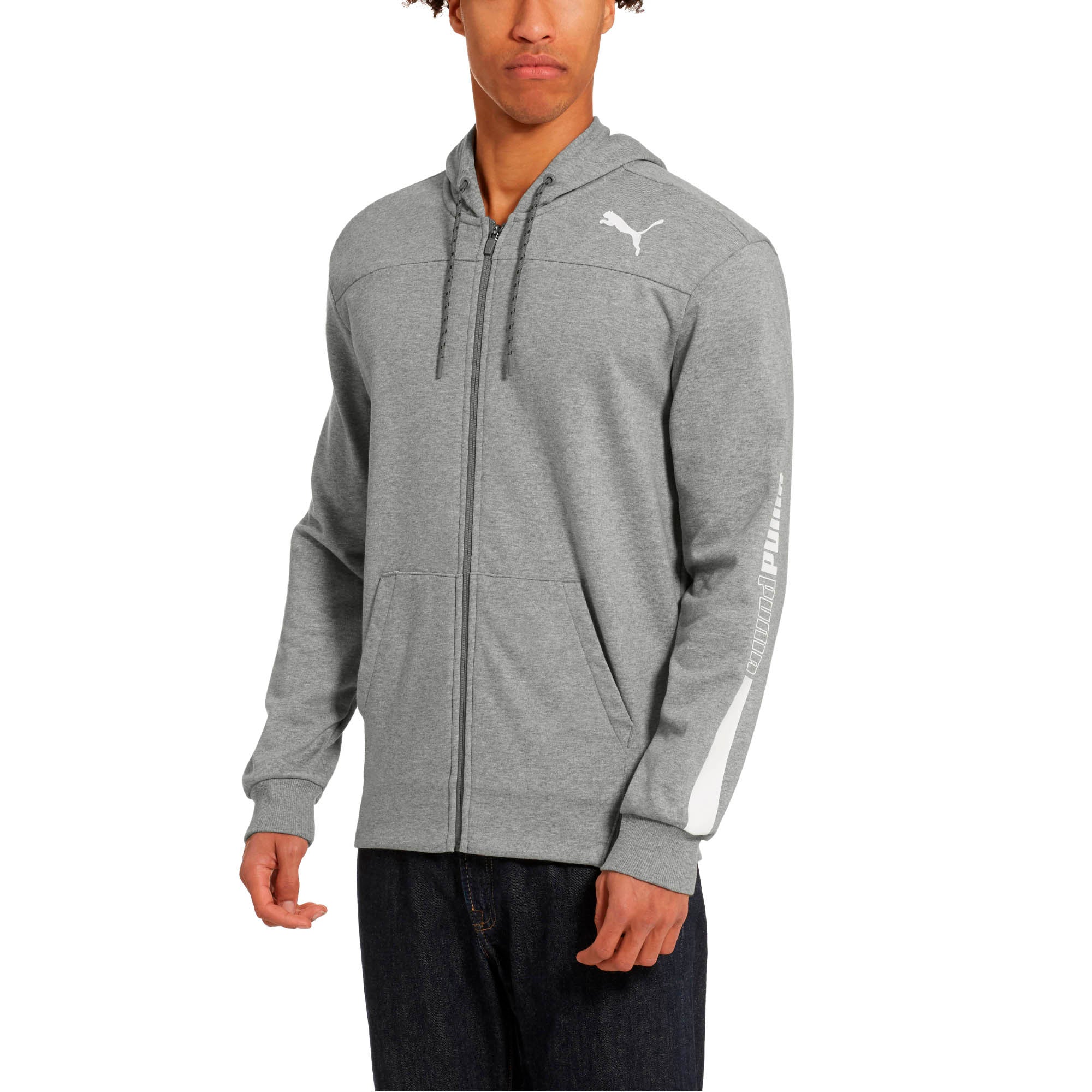 [854299-03] Mens Puma Modern Sports Hooded Sweat Jacket