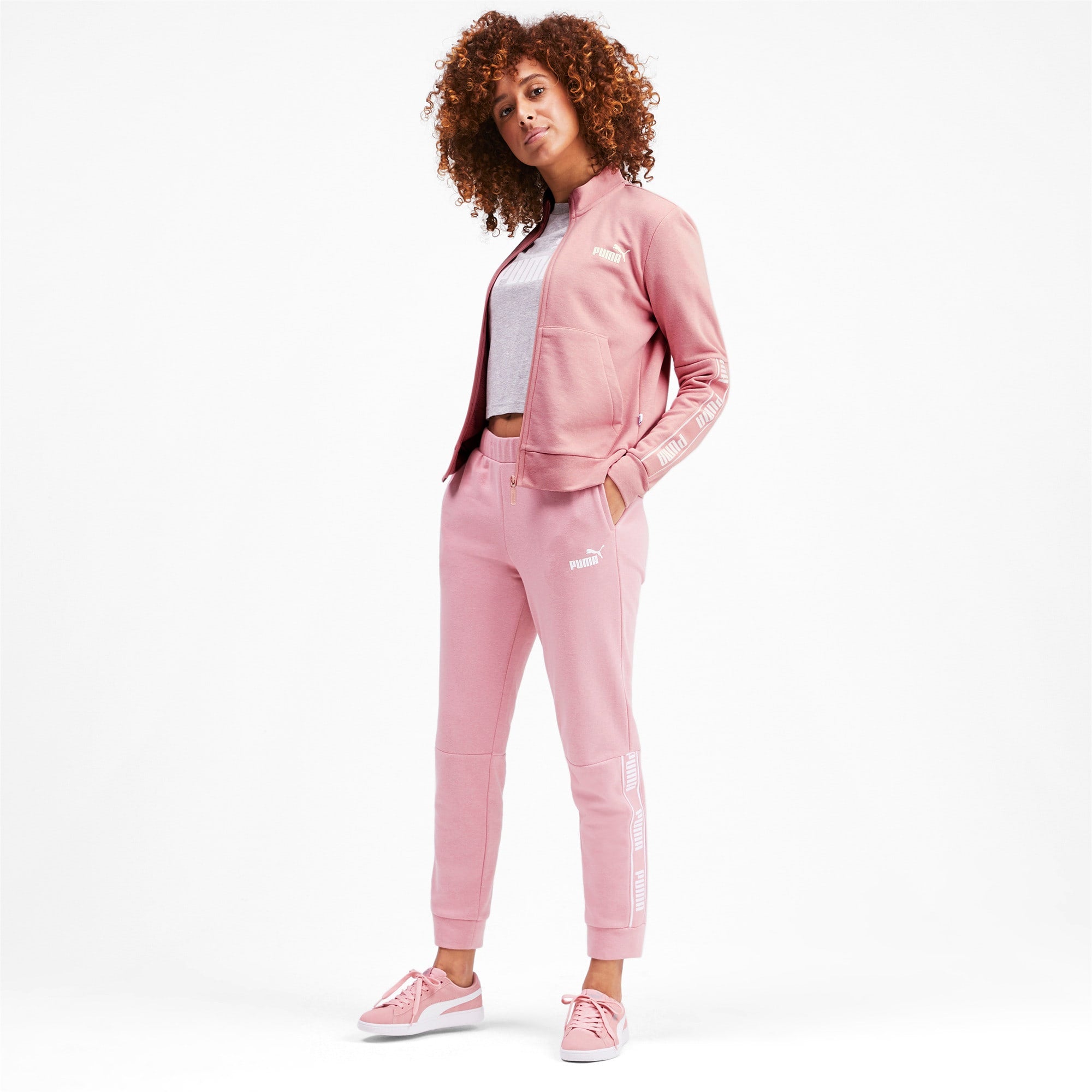 [580472-14] Womens Puma AMPLIFIED FULL ZIP JACKET TR