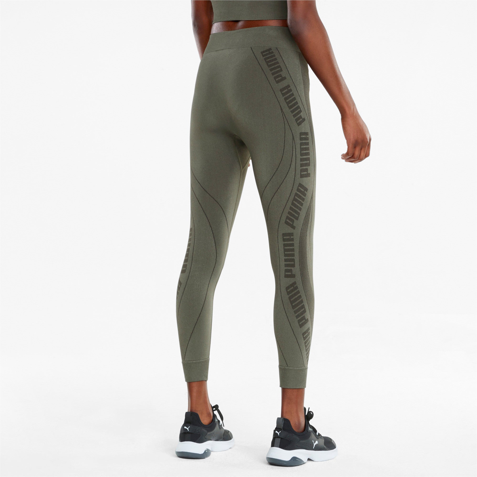 [589159-44] Womens Puma Evostripe Evoknit 7/8 Tights