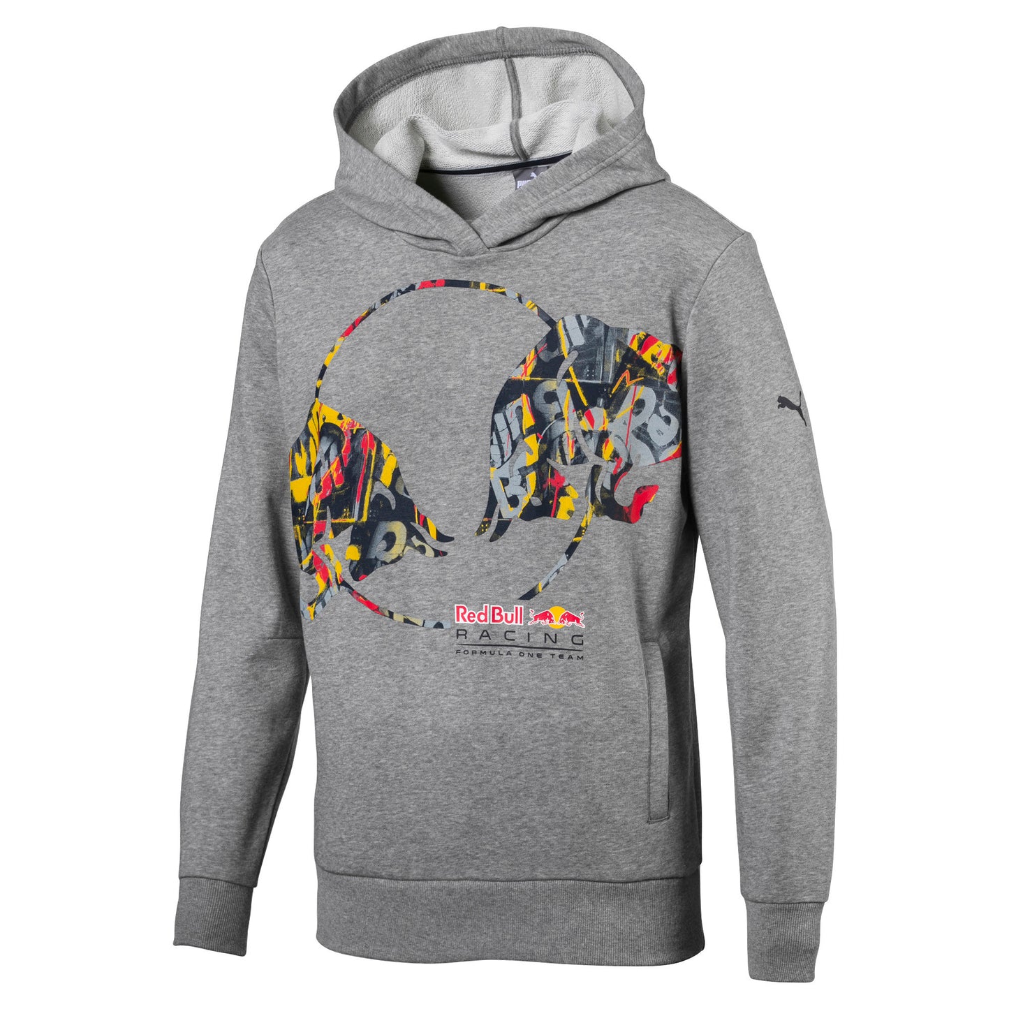 [576625-02] Mens Puma Aston Martin Red Bull Racing RBR Double Bull Hoodie