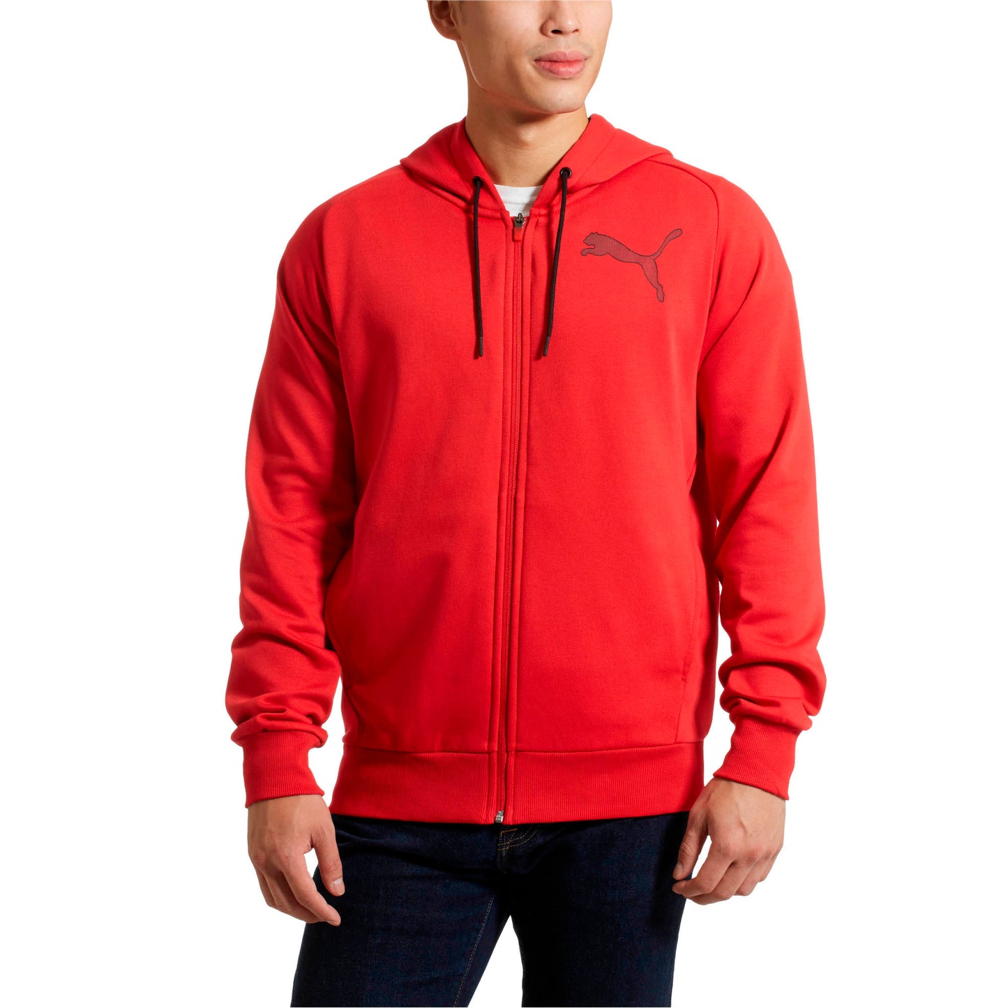 [852357-12] Mens Puma P48 Modern Sport Fullzip Hoody