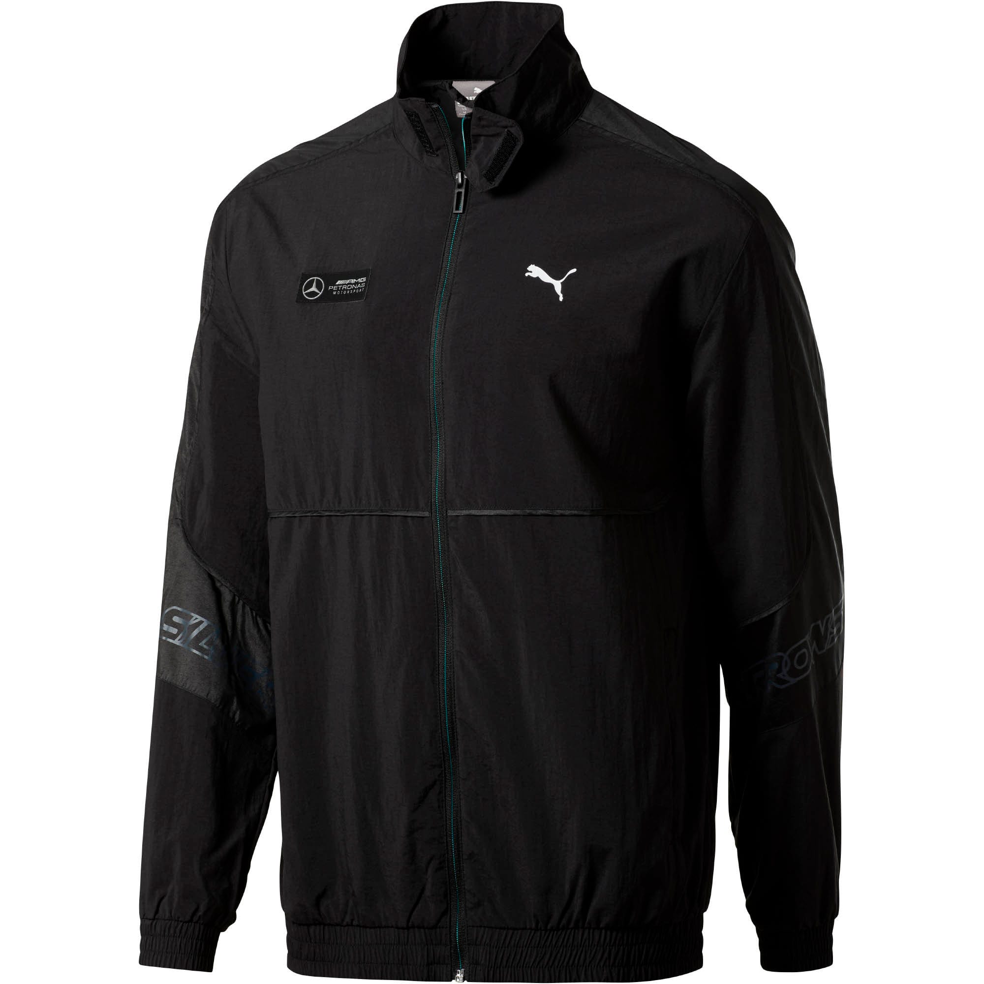 [595360-01] Mens Puma MAPM MERCEDES AMG STREET WOVEN JACKET