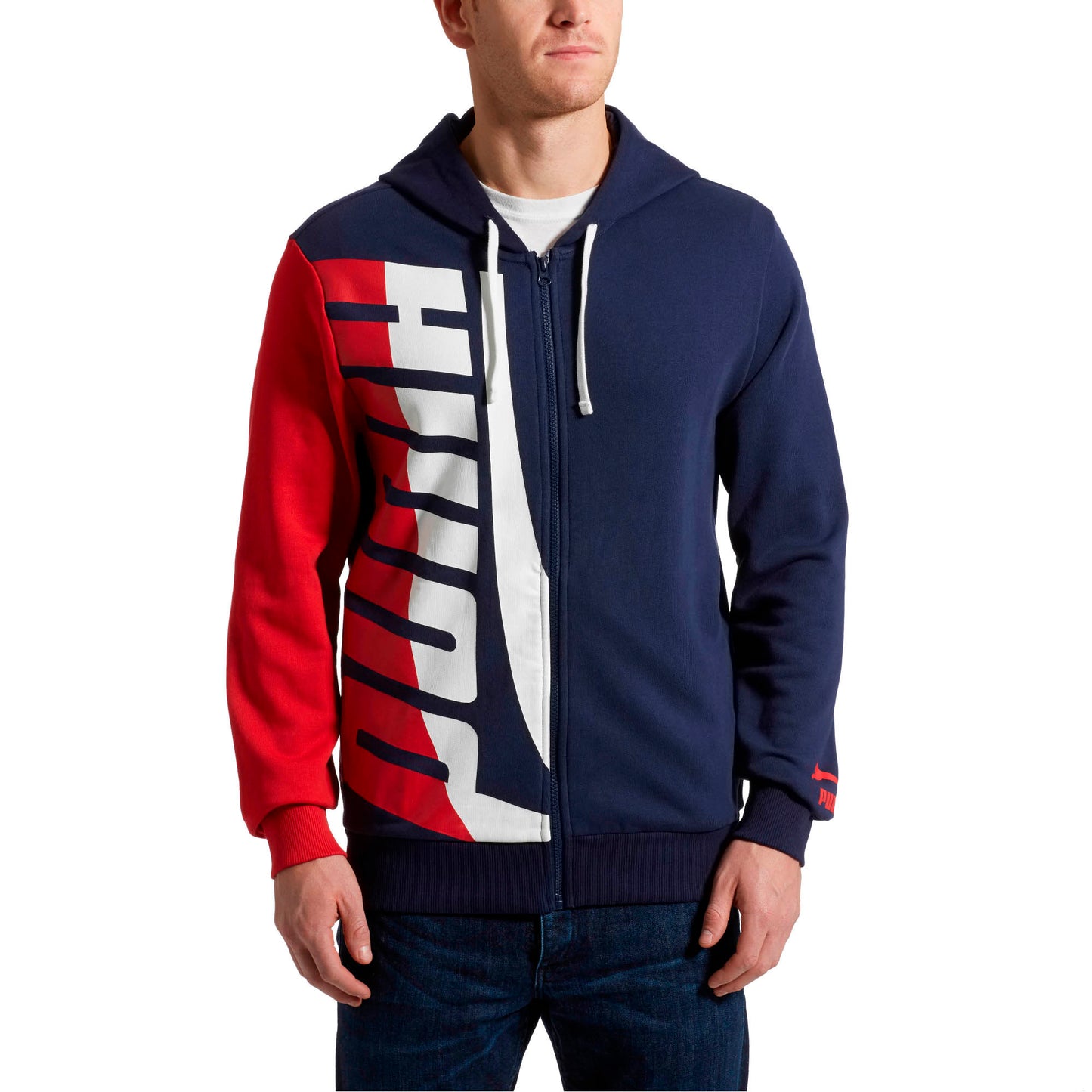 [577357-06] Mens Puma Loud Pack Full Zip Hoody