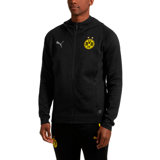 [753715-02] Mens Puma BVB Casual Hoody Without Sponsor Logo