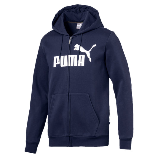 [851765-06] Mens Puma Essentials Fullzip Hoody Big Logo