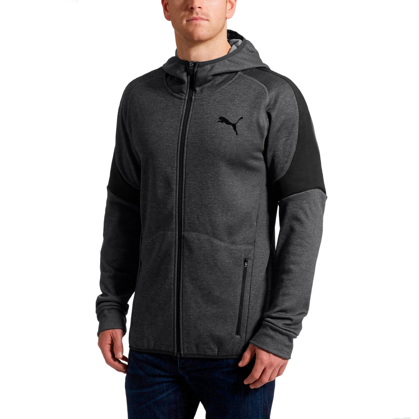 [851732-07] Mens Puma Evostripe Warm Full Zip Hoody