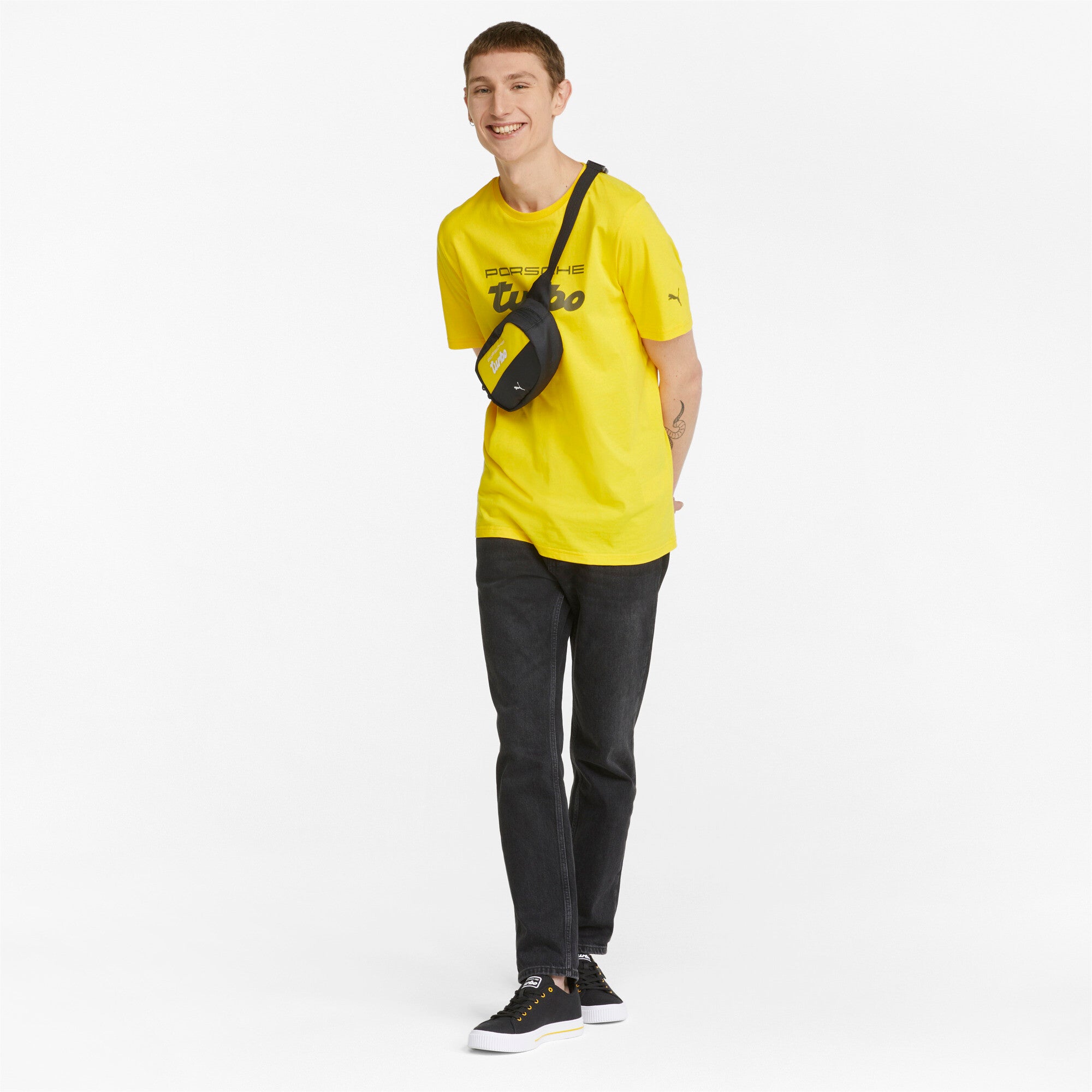[533777-06] Mens Puma PL PORSCHE LOGO TEE