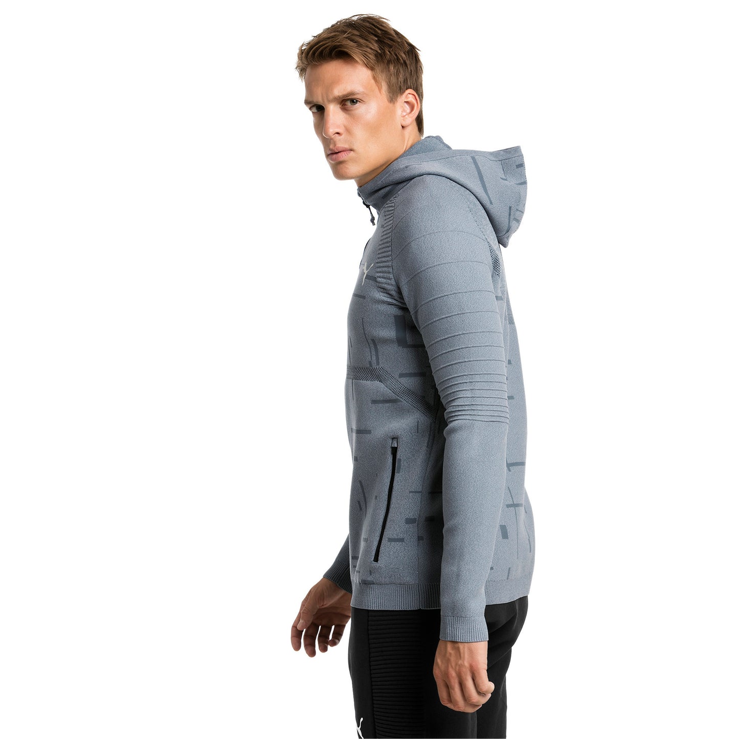 [517845-03] Mens Puma N.R.G. Evoknit Fullzip Hoodie