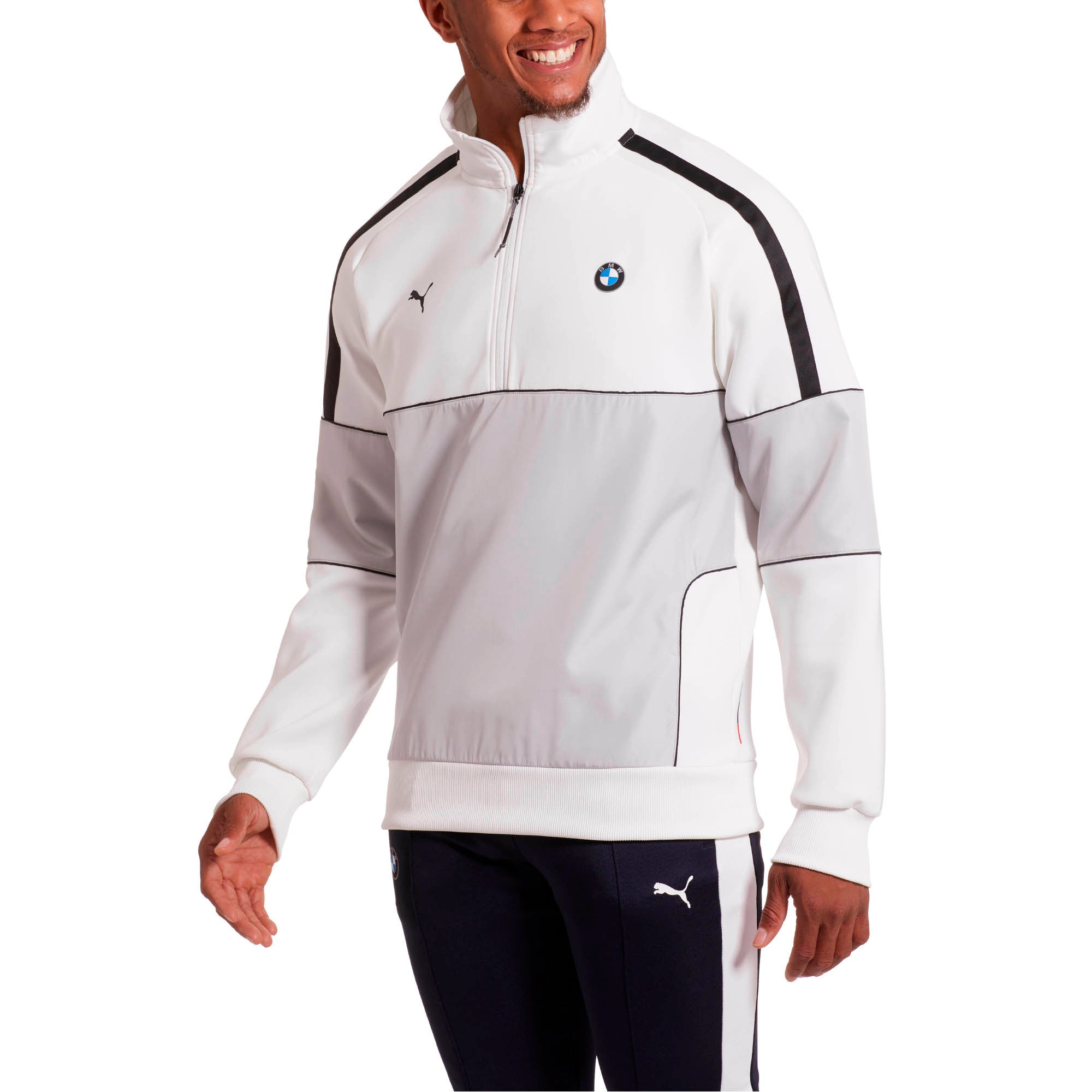 [577779-02] Mens Puma BMW Motorsport Life 1/2 Zip Sweat