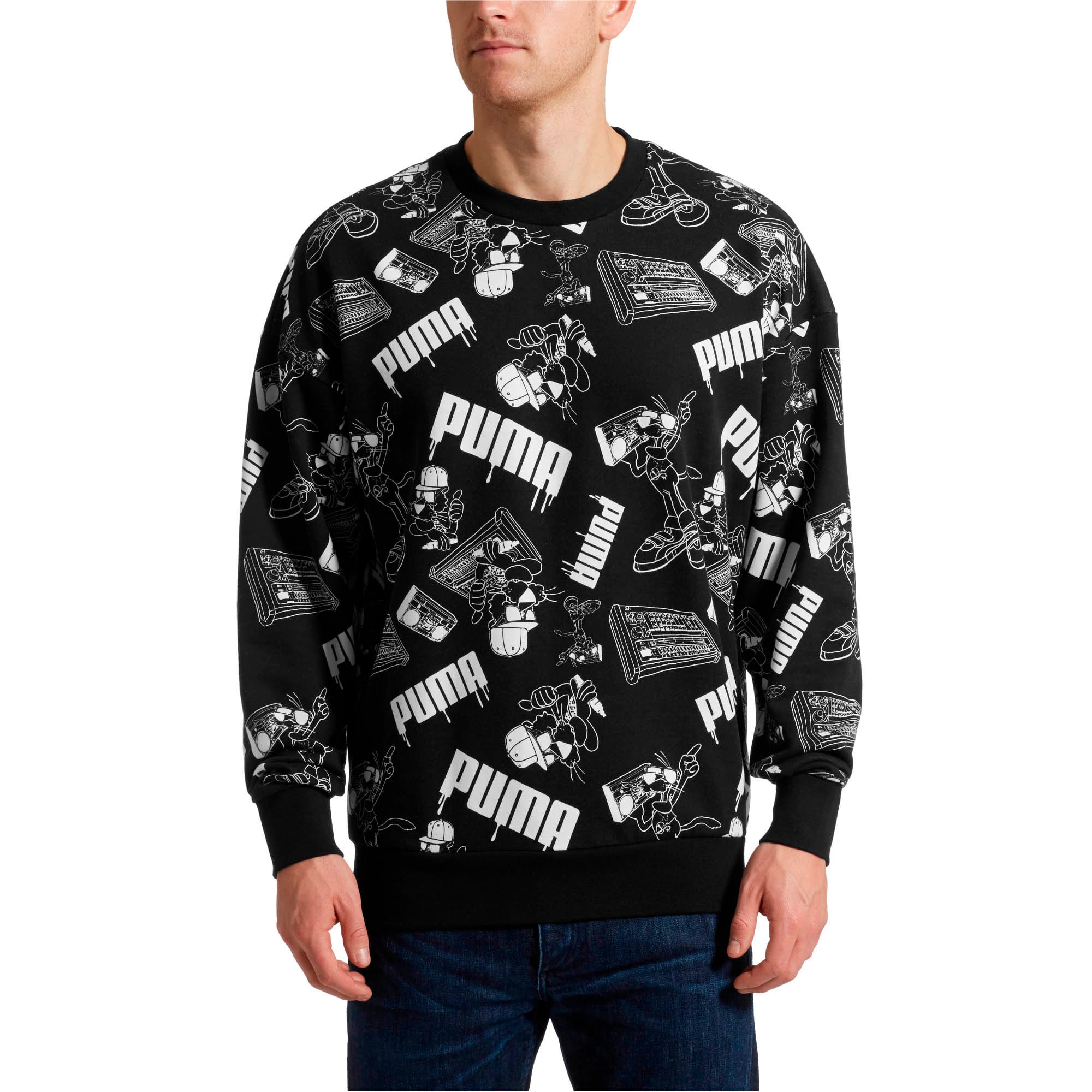 [578458-51] Mens Puma SUPER CREW AOP SOUND