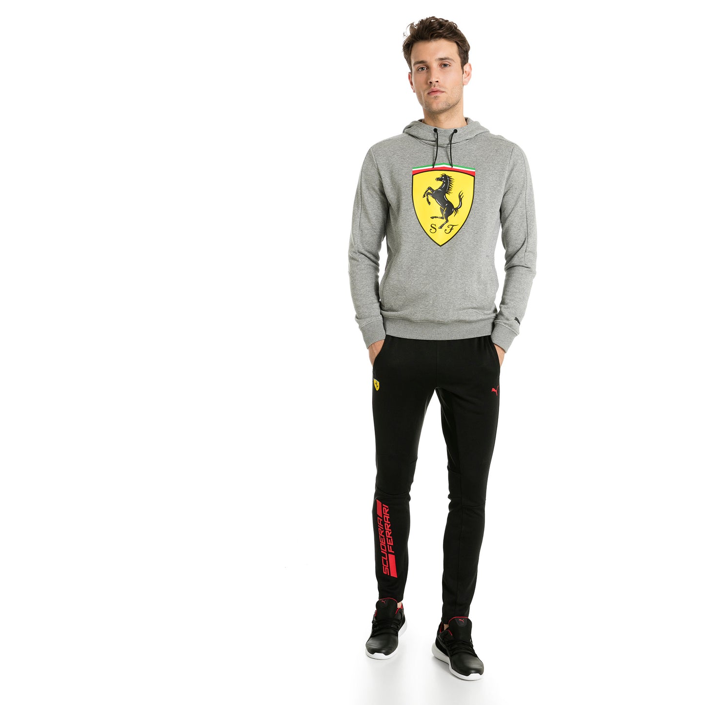 [762247-03] Mens Puma SF Ferrari Big Shield Hoodie