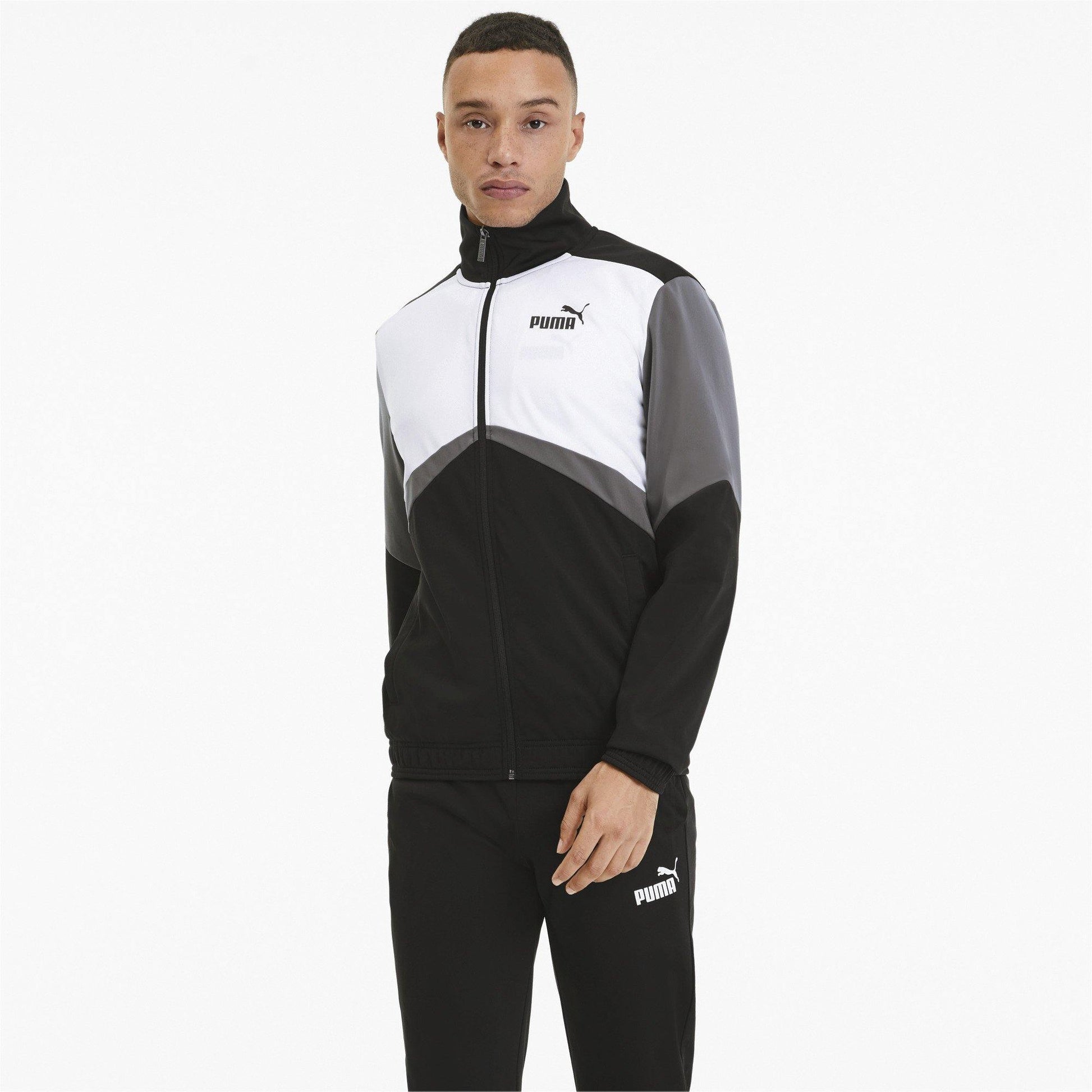 [581599-01] Mens Puma Colorblock Retro Tracksuit CL - sneakAR