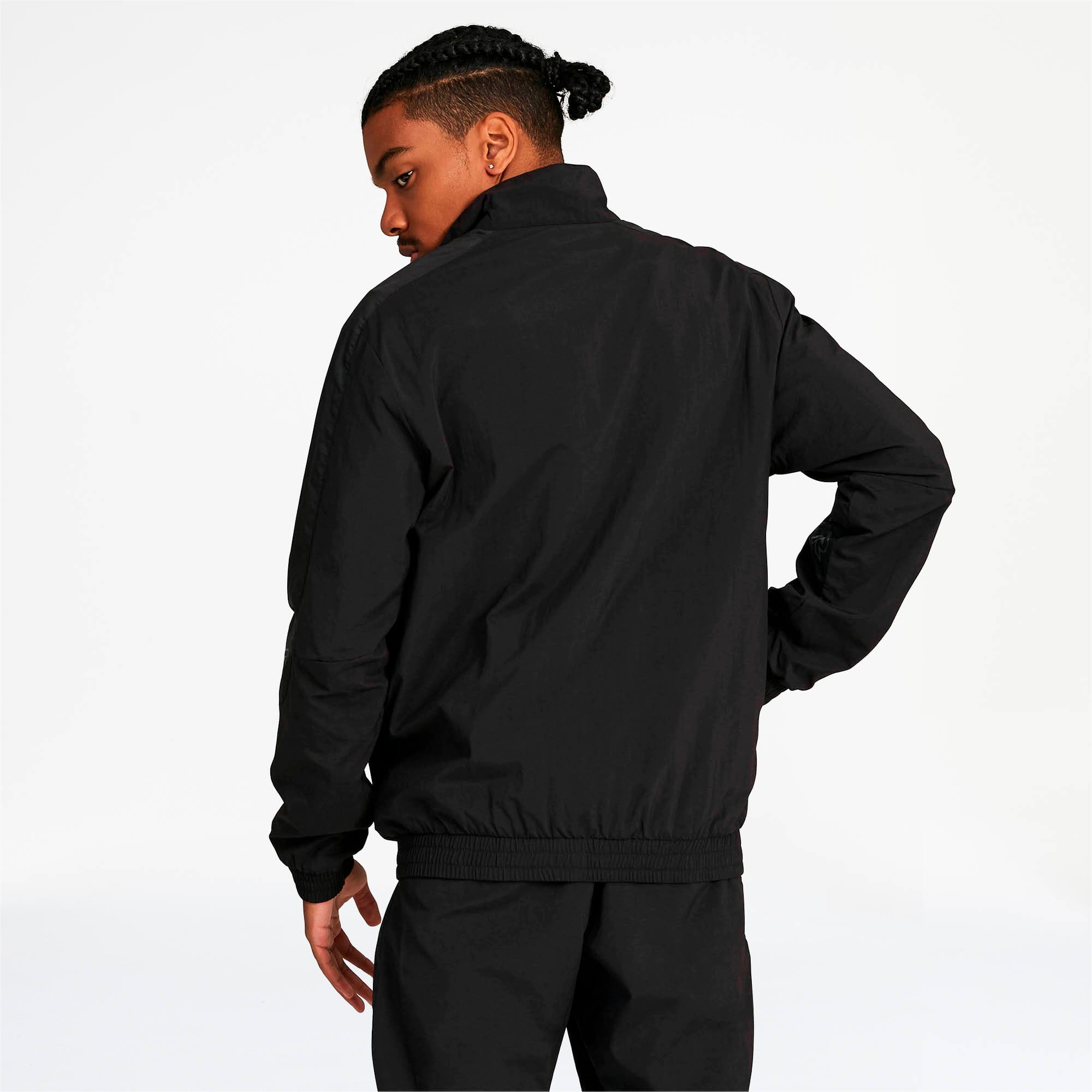 [595360-01] Mens Puma MAPM MERCEDES AMG STREET WOVEN JACKET