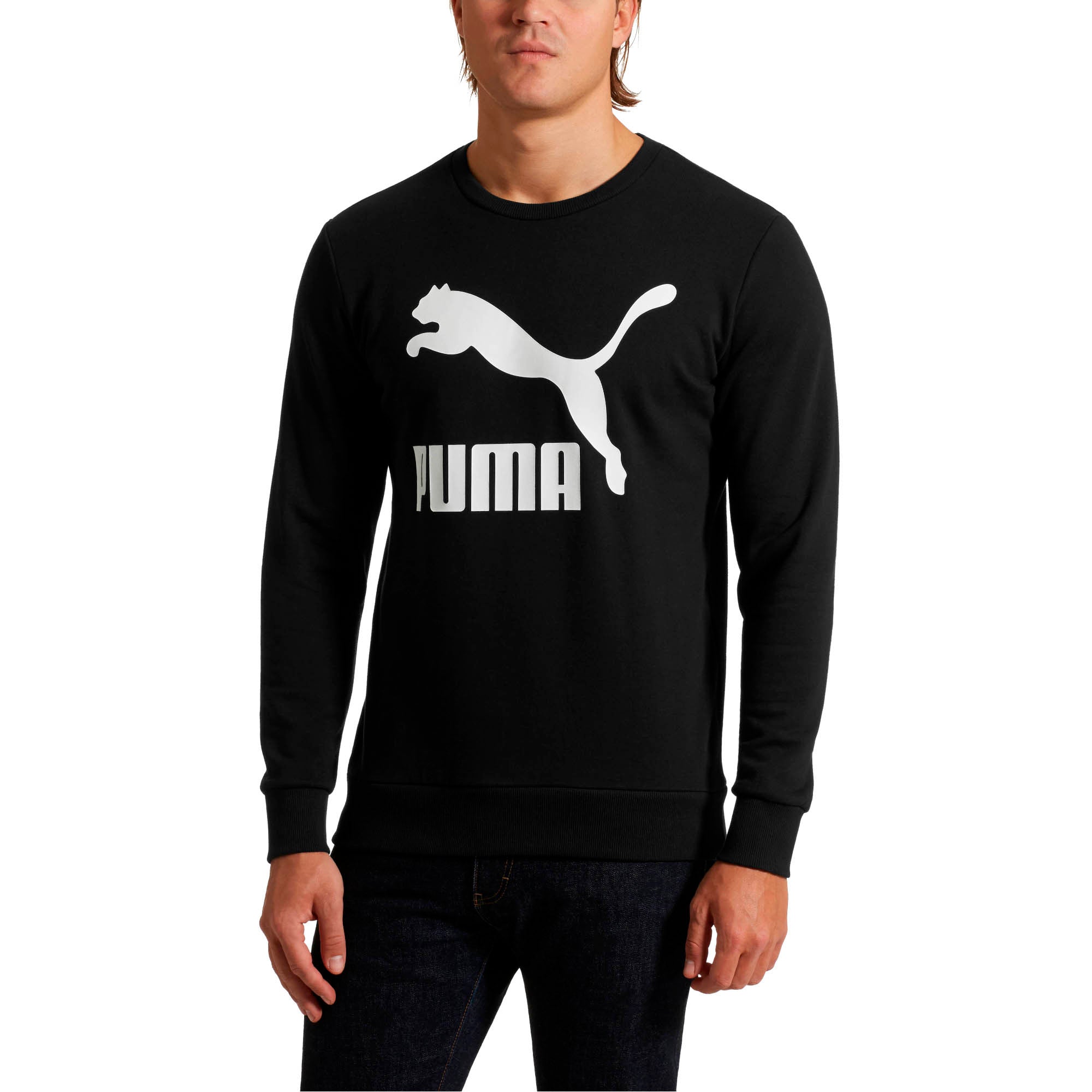 [578072-01] Mens Puma Classics Logo Crew