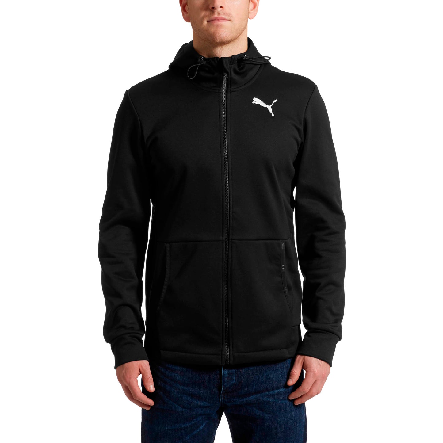 [852391-01] Mens Puma Tec Sports Warm Full Zip Hoody