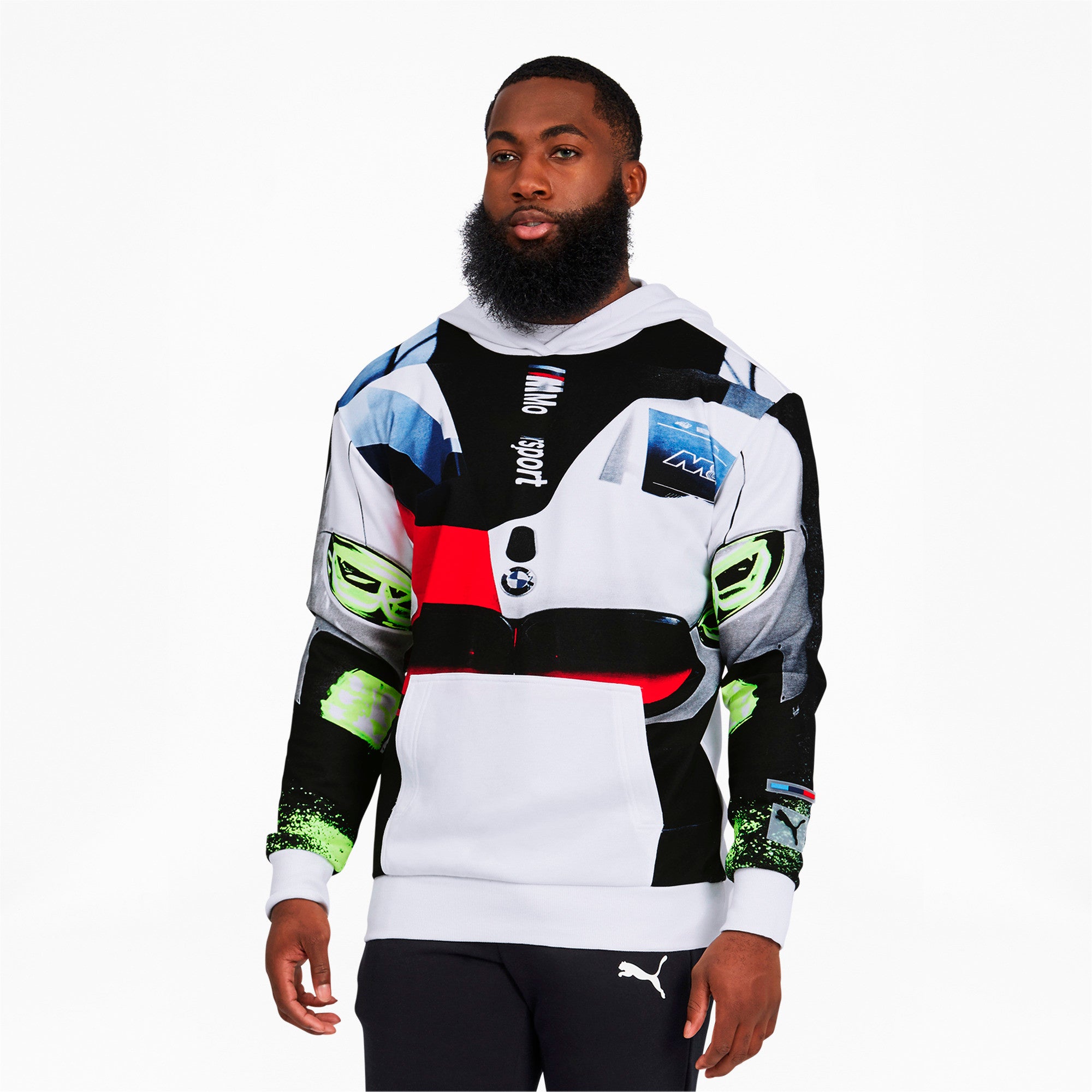 [597972-02] Mens Puma BMW MOTORSPORT STREET HOODIE