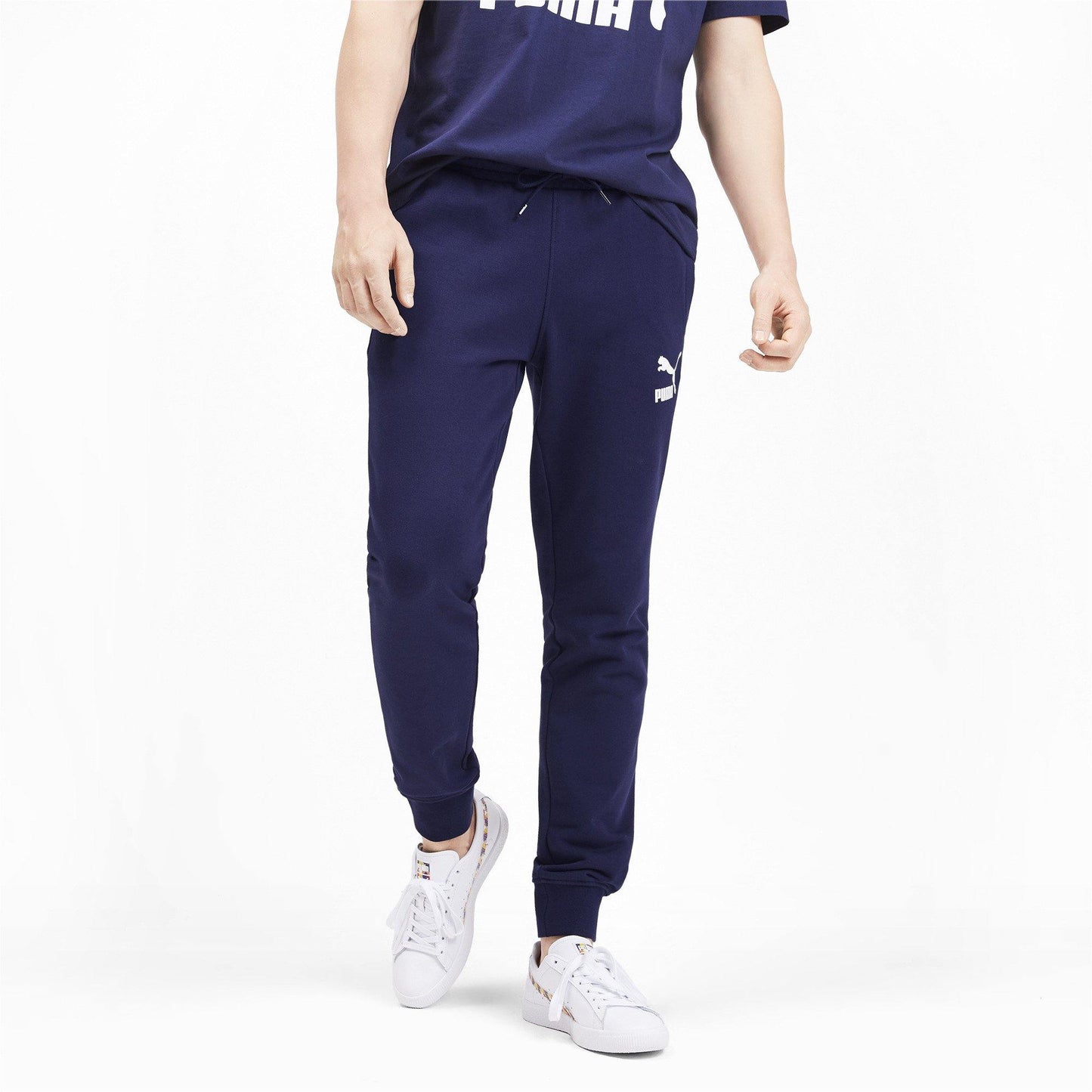 [595256-06] Mens Puma Classics Sweat Pants Cuff - sneakAR