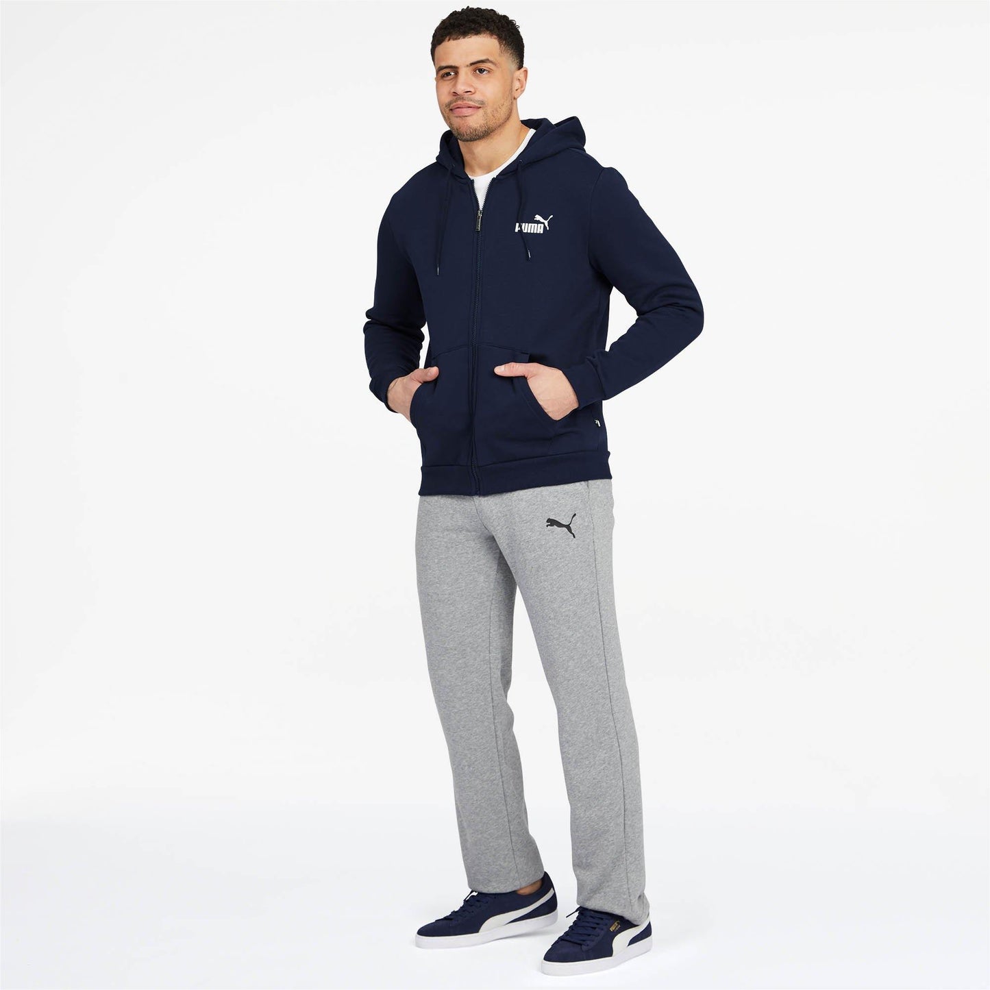 [851763-06] Mens Puma Essential Fullzip Hoody Fleece - sneakAR