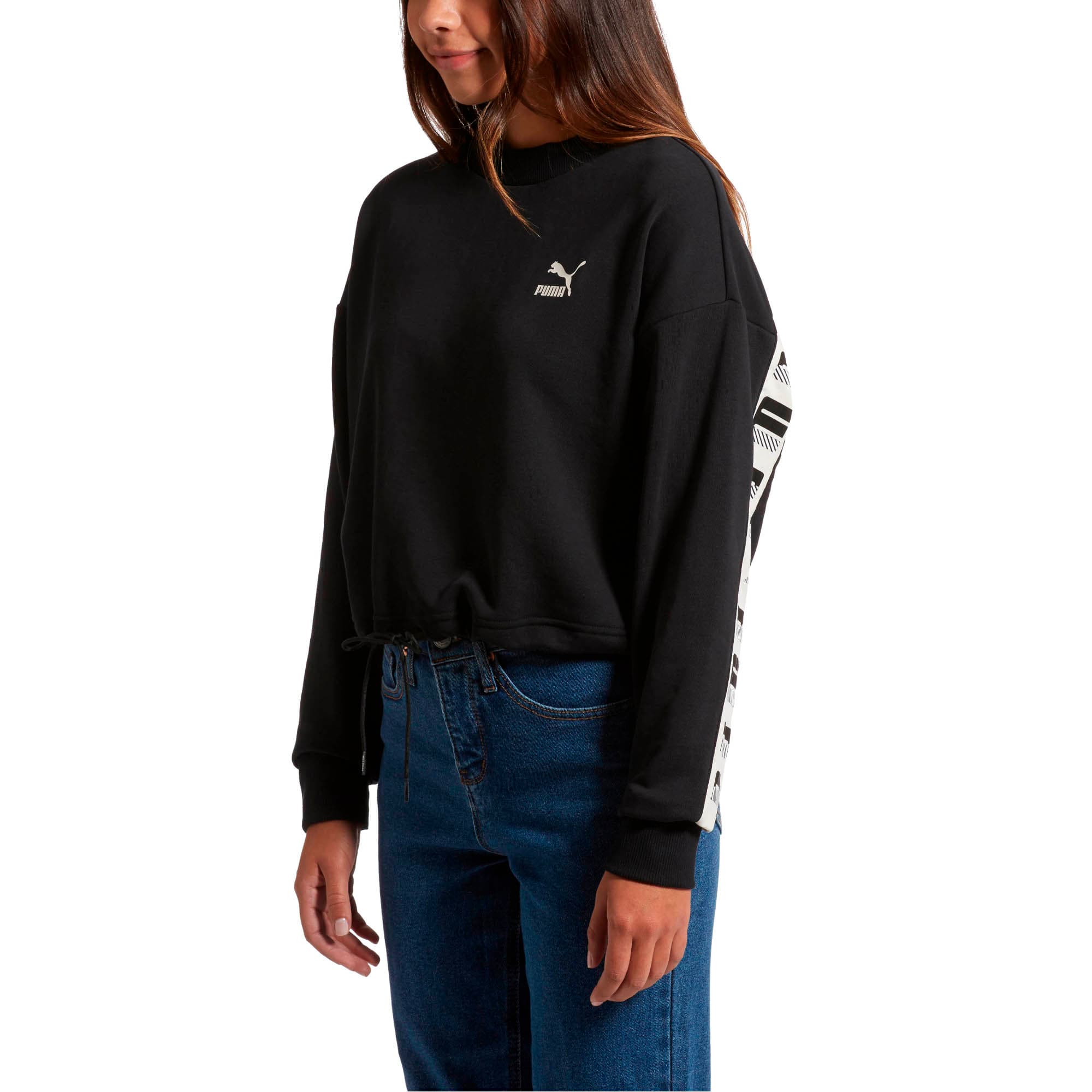 [578338-01] Womens Puma REVOLT CREW SWEAT TR