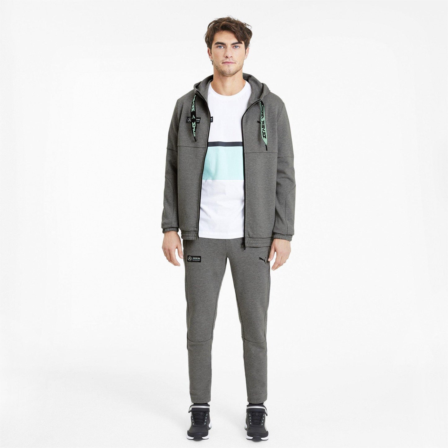 [596177-03] Mens Puma MAPM Mercedes Sweat Hoodie - sneakAR