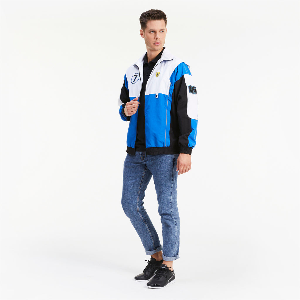 [597939-02] Mens Puma SF Ferrari Race Street Woven Jacket