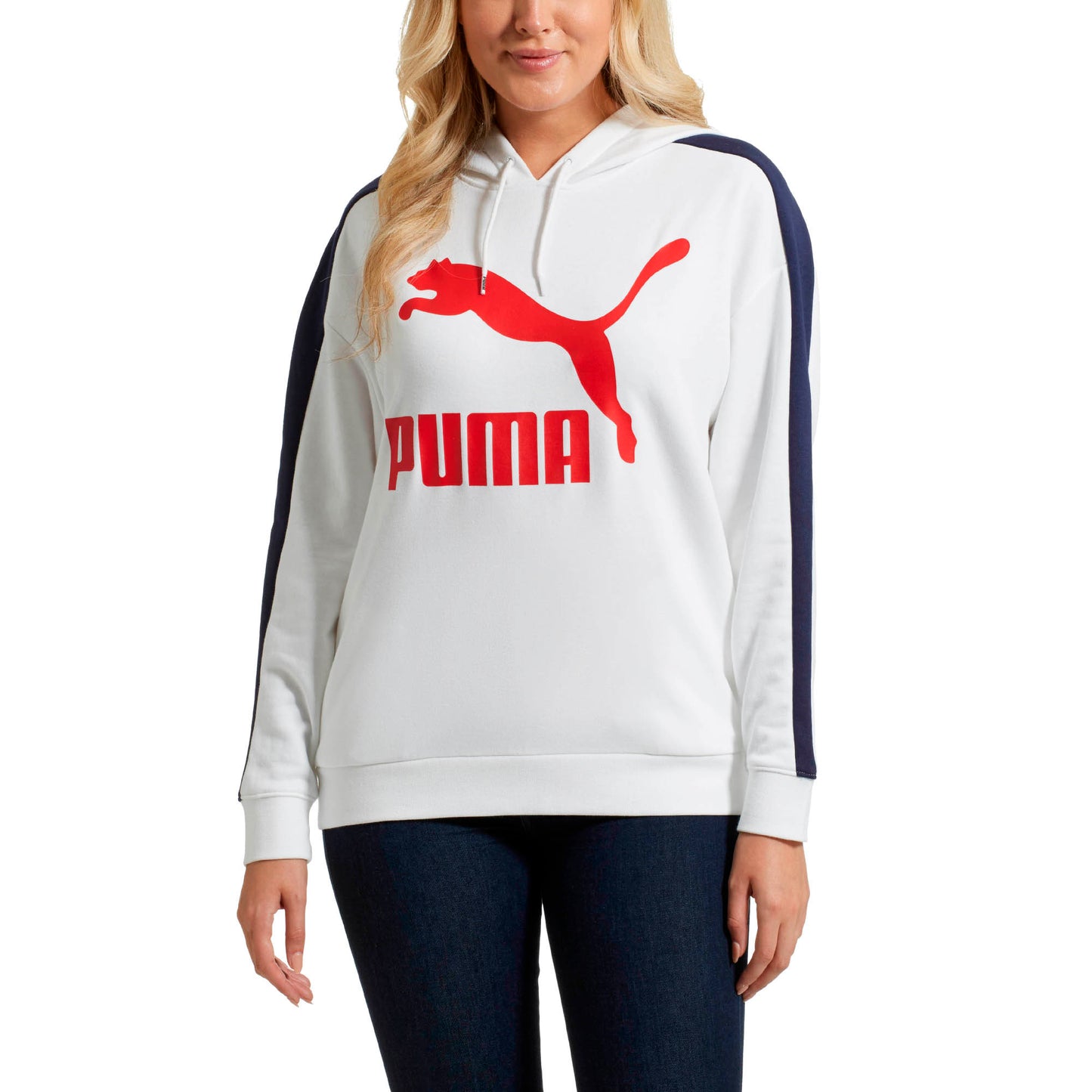 [576249-02] Womens Puma Classics Logo T7 Hoody