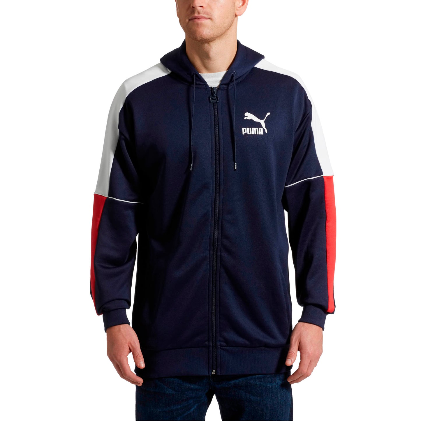 [576375-06] Mens Puma Retro Full Zip Hoody