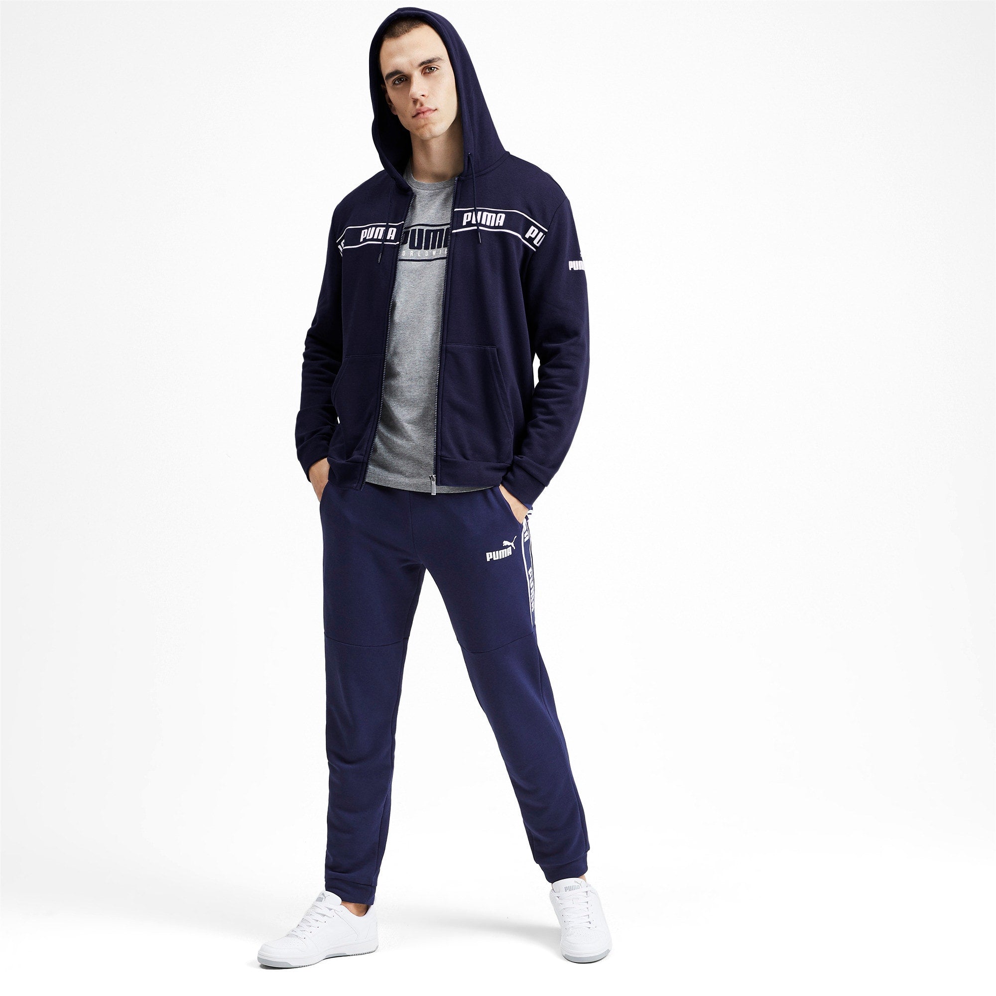 [580439-06] Mens Puma AMPLIFIED HOODED JACKET TR