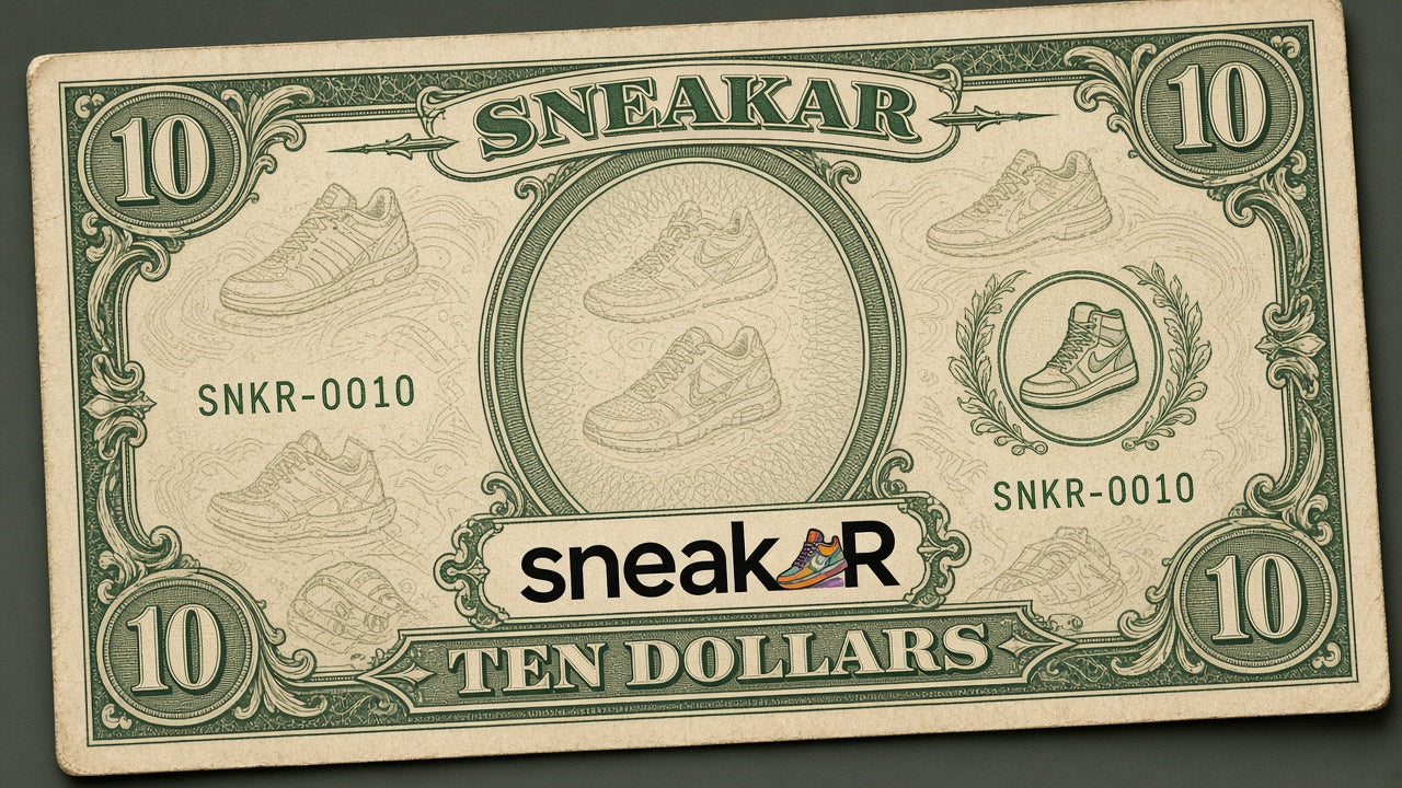 $10 sneakAR bill